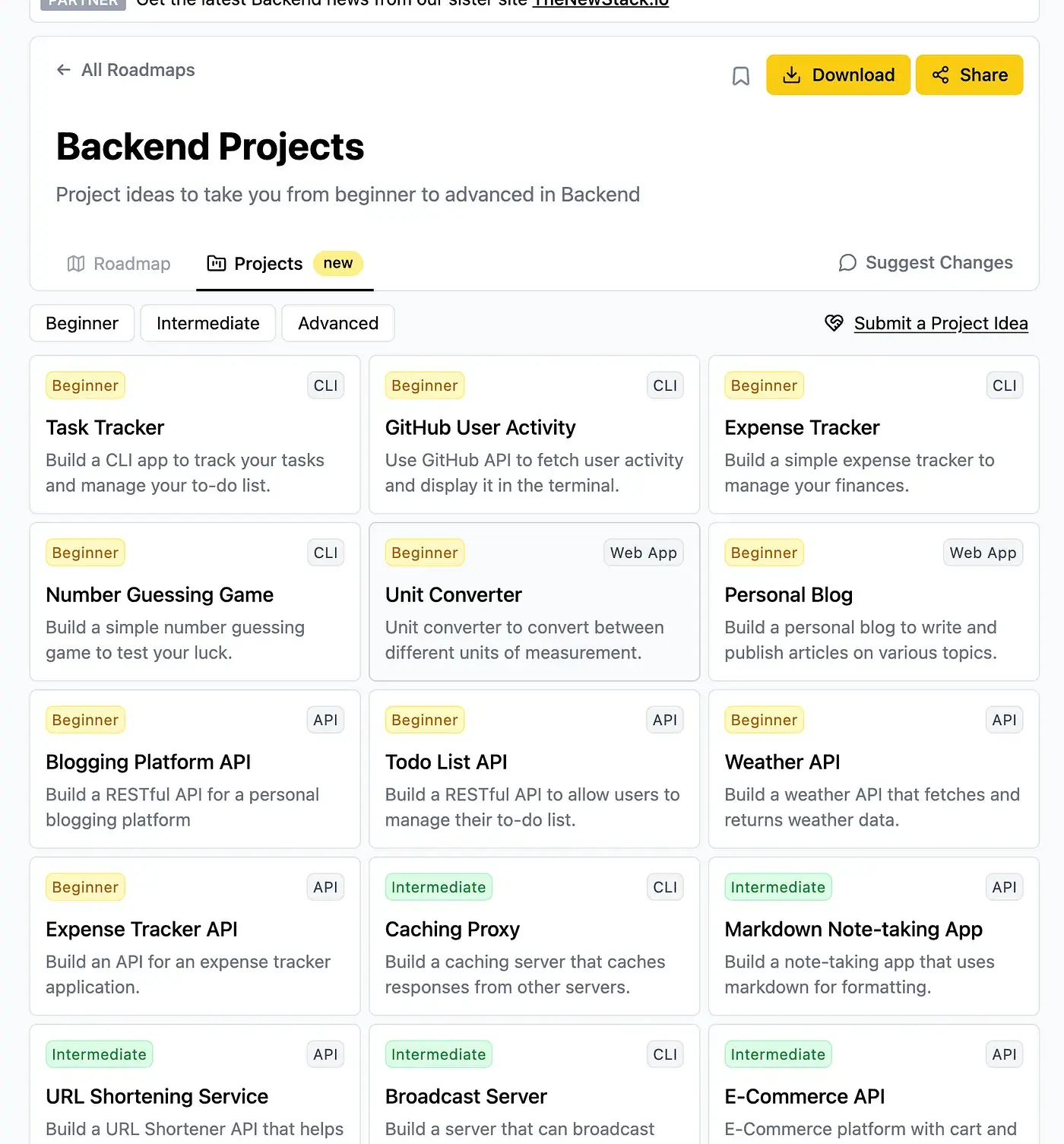 Roadmap